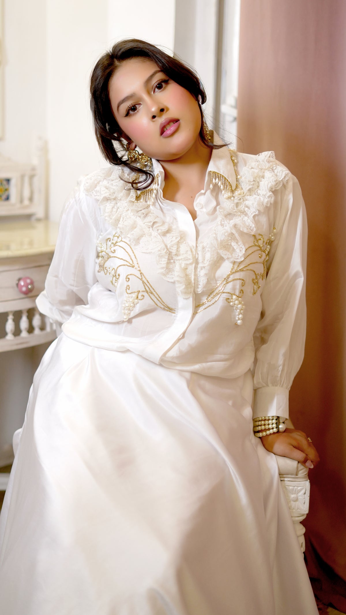Sarah Lace Shirt